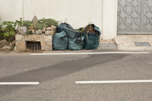 Builders waste removal services and equipment
