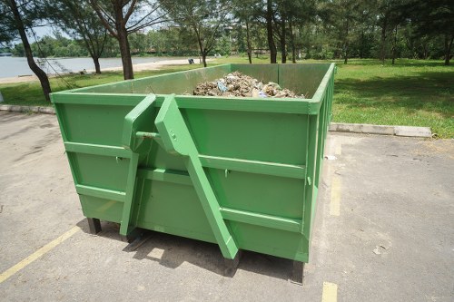 Regulations and compliance guidelines for skip placement in Bermondsey